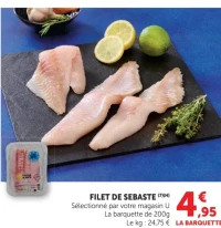 Filet de sébaste