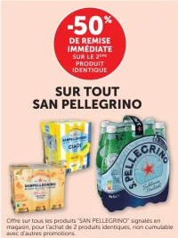 Eaux pétillantes San Pellegrino