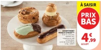 Assortiment Pâtes à choux