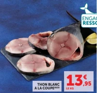 Thon blanc à la coupe