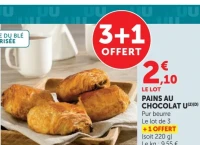 Pains au chocolat U