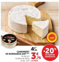 Camembert de Normandie AOP