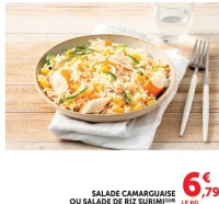 Salade Camarguaise ou Salade de Riz Surimi