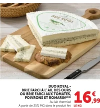 Brie farci Duo Royal