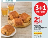 Pains au chocolat U