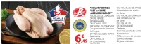 Poulet fermier prêt à cuire Label Rouge IGP