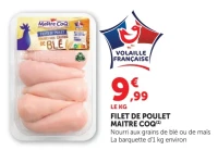Filet de poulet Maitre Coq