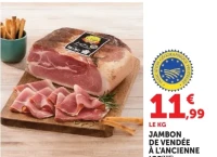 Jambon de Vendée à l'ancienne IGP