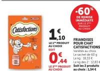 Friandises pour chat Catisfactions