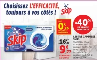 Lessive capsules Skip