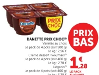 Danette crème dessert