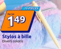 Stylos à bille Divers coloris