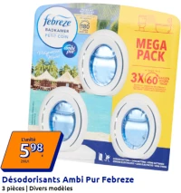 Désodorisants Ambi Pur Febreze