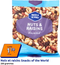 Noix et raisins Snacks of the World