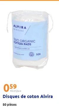 Disques de coton Alvira