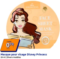 Masque pour visage Disney Princess