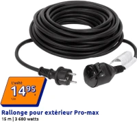 Rallonge pour extérieur Pro-max