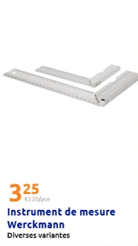 Instrument de mesure Werckmann