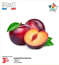Prunes prêtes à déguster