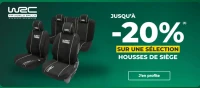 Jusqu'à -20% sur une sélection de housses de siège