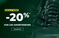 -20% sur les amortisseurs en exclu web