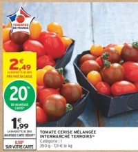 Tomate cerise mélangée Intermarché Terroirs