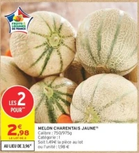 Melon Charentais Jaune