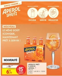 Aperol Prêt à Servir