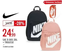 Nike Sac à dos 20L + Trousse