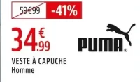 Veste à capuche Homme Puma