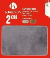 Tapis de bain KOKOON