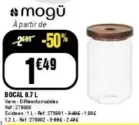 Bocal 0.7 L mogü