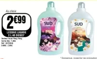 SUD Lessive Liquide 2 L 40 Doses