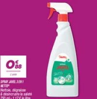 Spray javel 3 en 1 