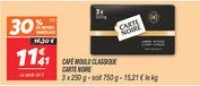 Café moulu classique
