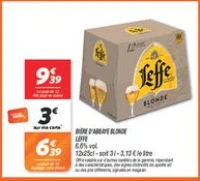 Bière d'abbaye blonde