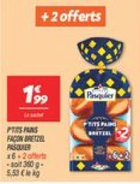 P'tits pains façon bretzel 