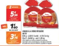 Chinois à la crème pâtissière