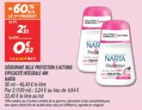 Déodorant bille protection 5 actions efficacité intégrale 48h