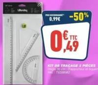 Kit de traçage 3 pièces Wonday