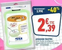 Ardoise Pastel Bic Velleda