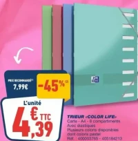 Trieur «COLOR LIFE» Oxford