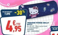 Trousse ronde Hello Kitty