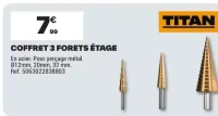 COFFRET 3 FORETS ÉTAGE TITAN