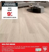 Sol PVC Beige
