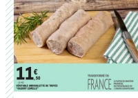 Véritable andouillette de Troyes Gilbert Lemelle