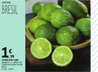Citron vert lime