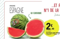 Pastèque sans pépins Bouquet