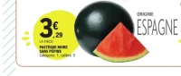 Pastèque noire sans pépins Bouquet