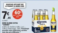 Bière Blonde Extra CORONA
